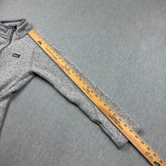 Patagonia Better Sweater Jacket‎ Womens Small Gray Full Zip Fleece Logo 25541 - Picture 10 of 11